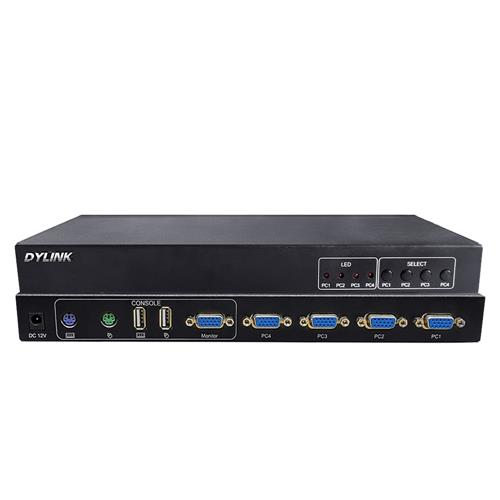 KVM 4口 USB 切換器（桌麵式）